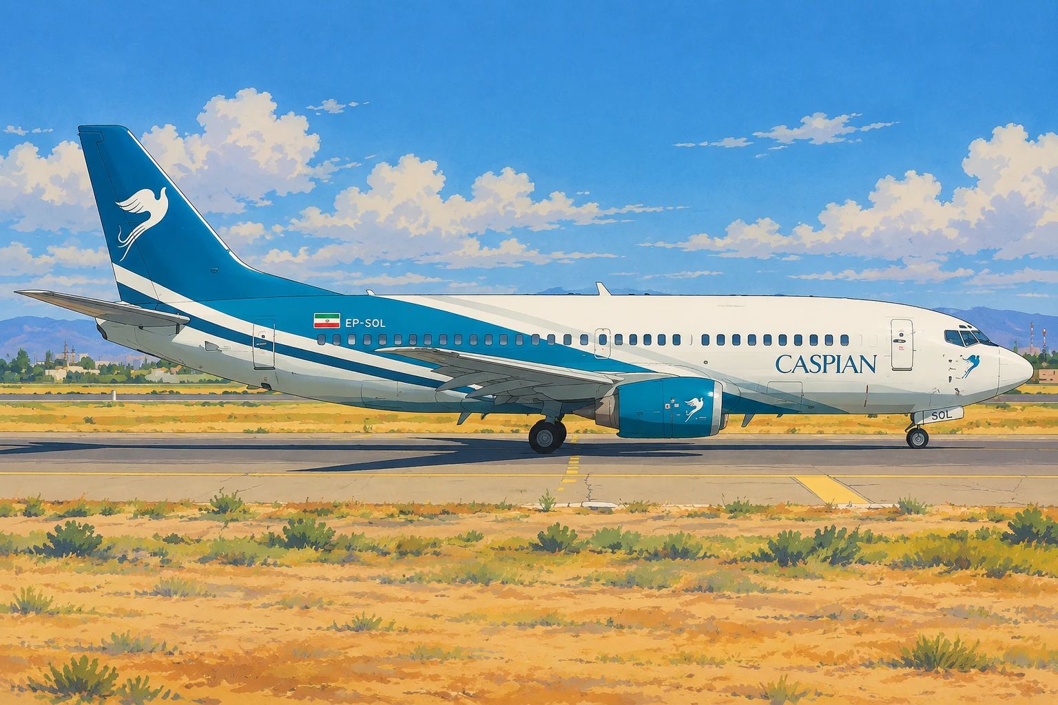 boeing 737-500 Caspian