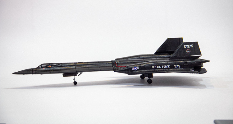 aircraftvr ماکت هواپيما SR-71 Blackbird 3