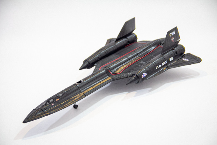 aircraftvr ماکت هواپيما SR-71 Blackbird 2