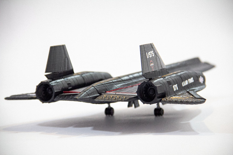 aircraftvr ماکت هواپيما SR-71 Blackbird 4