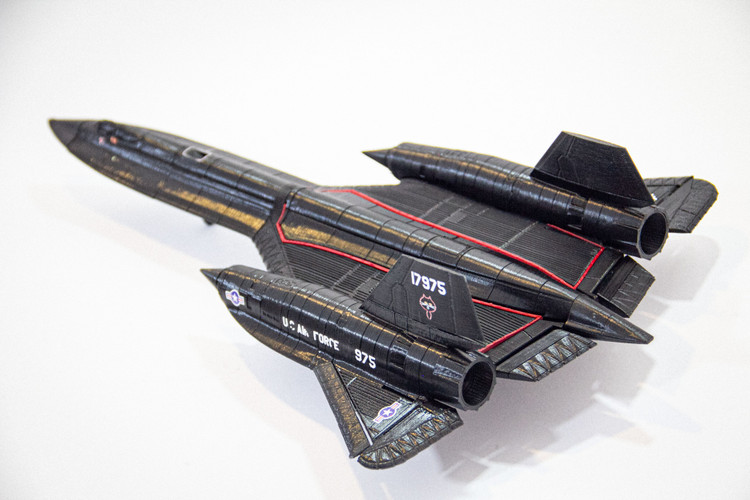 aircraftvr ماکت هواپيما SR-71 Blackbird 7